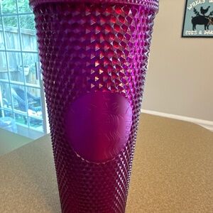 Magenta Studded Tumbler